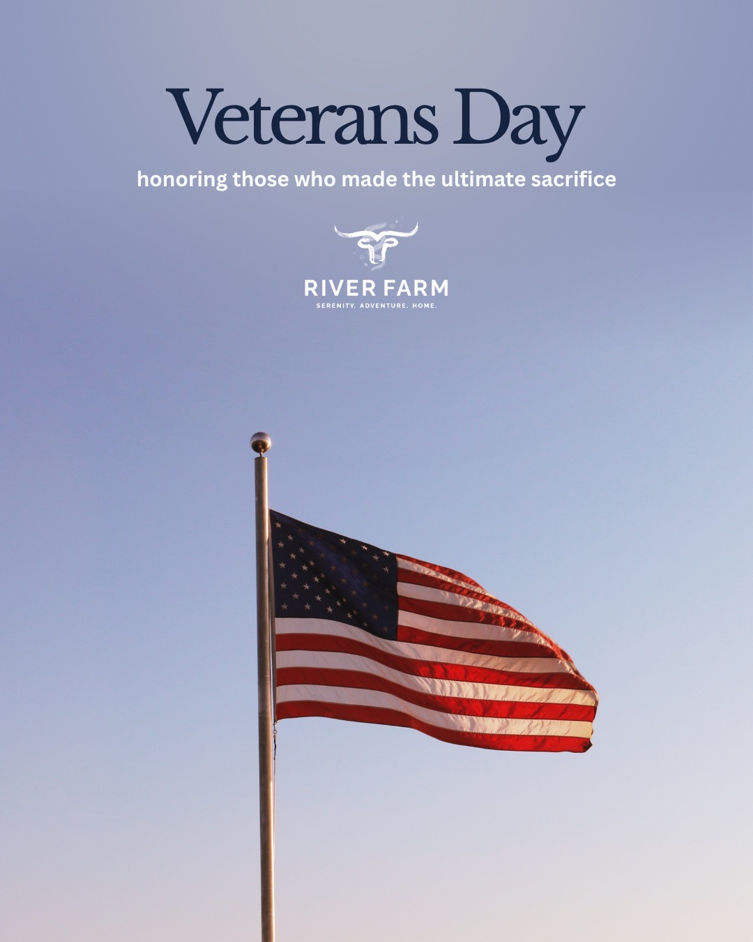 Today we honor the brave individuals who have served our country. Your courage, dedication, and sacrifice protect the freedoms we cherish every day.  #RiverFarm #BeltonTX #BeltonTXRealEstate #BeltonTXNewHomes #BeltonISD #PaintedSteer