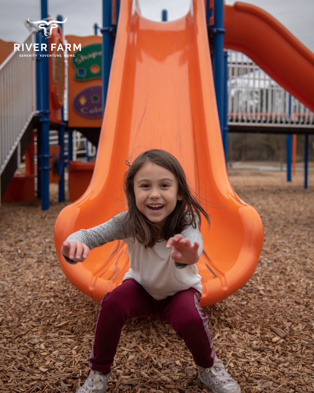 Play. Explore. Repeat.  Future residents will enjoy a vibrant playground where kids can be kids and families can share the joy of the outdoors. Discover what life at River Farm will look like by clicking the link in our bio! #RiverFarm #BeltonTX #BeltonTXRealEstate #BeltonTXNewHomes #BeltonISD #PaintedSteer