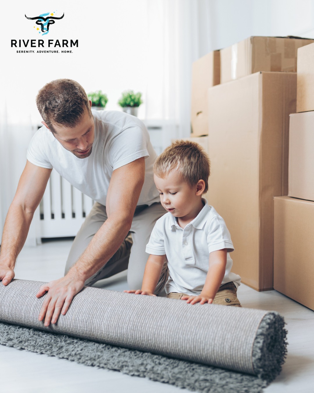 Get ready to grab those boxes and find your dream home at River Farm! We are crafting a team of builders offering a variety of floor plans, quality craftsmanship, and thoughtful features just for you. ️ Explore more of our planned community at the link in our bio. #RiverFarm #BeltonTX #BeltonTXRealEstate #BeltonTXNewHomes #BeltonISD #PaintedSteer
