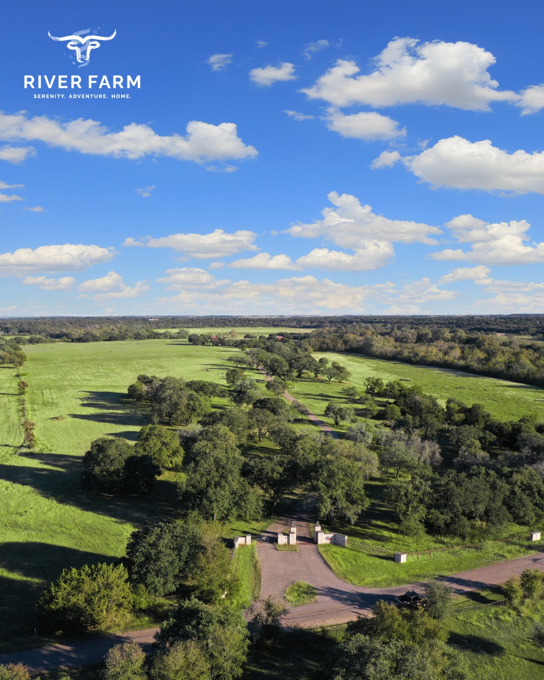 Some of the best moments don’t happen inside four walls.  At River Farm, nature isn’t something you have to drive to. It will be right outside your door. Fresh air, open skies, and the kind of quiet that reminds you why home matters. Explore our planned community at the link in our bio! #RiverFarm #BeltonTX #BeltonTXRealEstate #BeltonTXNewHomes #BeltonISD #PaintedSteer