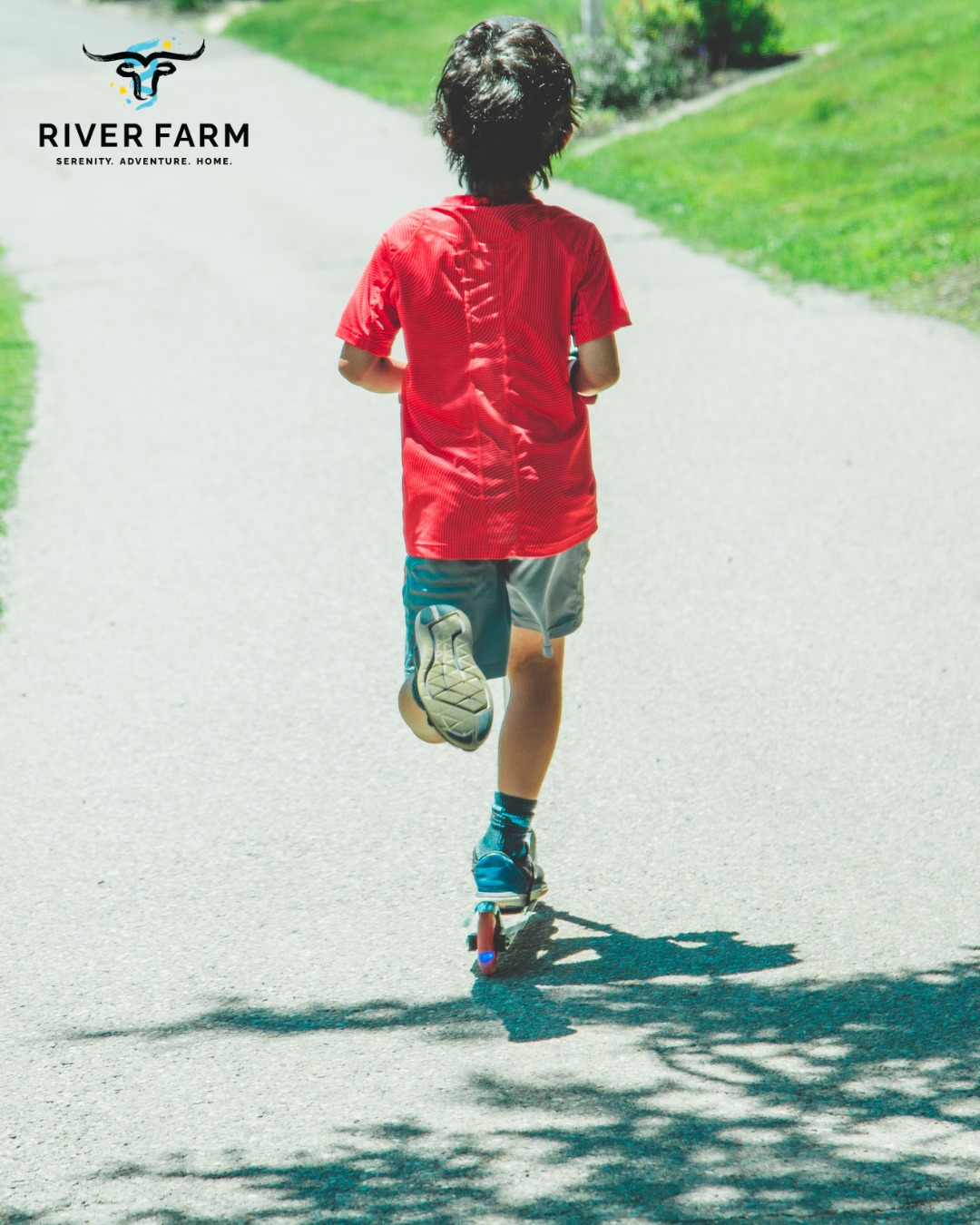 There and back. Then there and back again. 🛴 Trails are coming to River Farm, giving your kids exactly the kind of afternoon they’ll ask for every single day. See what’s ahead for our master-planned community at the link in our bio! #RiverFarm #BeltonTX #BeltonTXRealEstate #BeltonTXNewHomes #BeltonISD #PaintedSteer